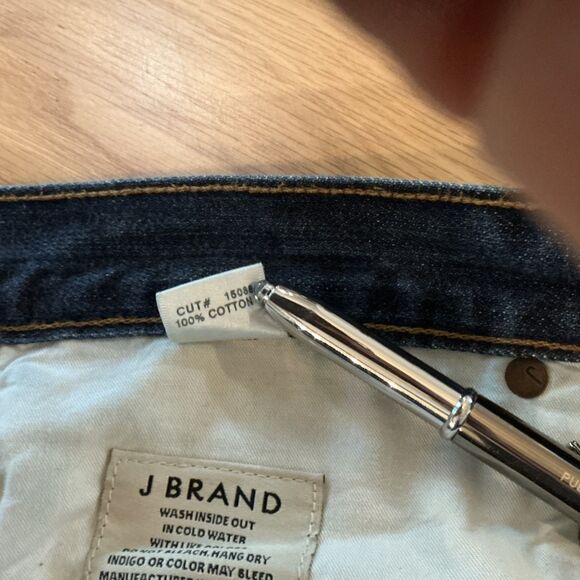 J Brand Kane Men’s Slim Straight Leg Jeans 33x32 Resonate Dark‎ Wash USA - Picture 10 of 14